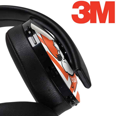 Oklahoma State University Chevron Print PlayStation 4 Gold Wireless Headset Skin