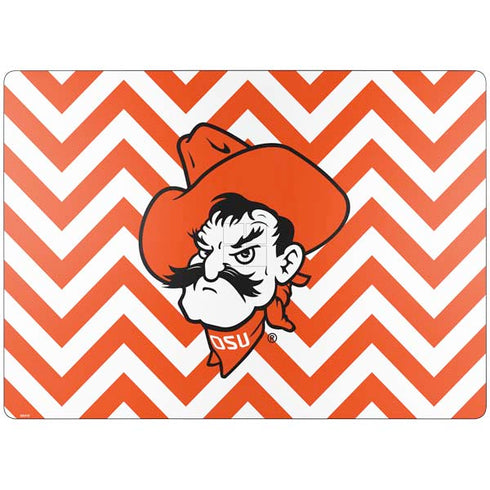 Oklahoma State University Chevron Print Surface Laptop 7 13.8in Skin