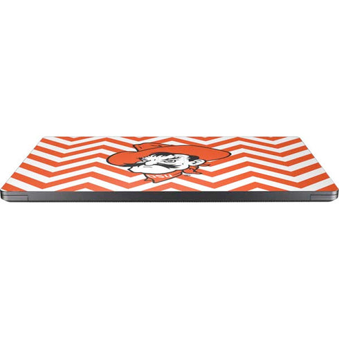 Oklahoma State University Chevron Print Surface Laptop 7 15in Skin