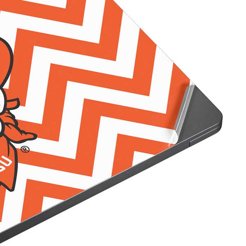 Oklahoma State University Chevron Print Surface Laptop 7 15in Skin