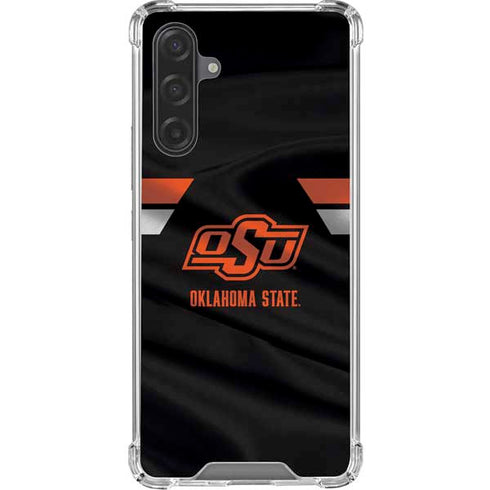 Oklahoma State University Jersey Galaxy A17 Clear Case