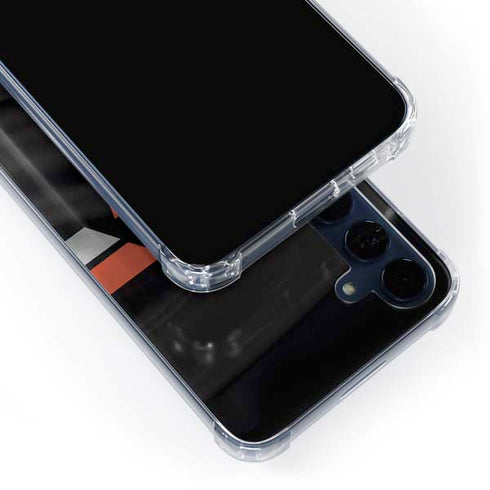 Oklahoma State University Jersey Galaxy A35 5G Clear Case