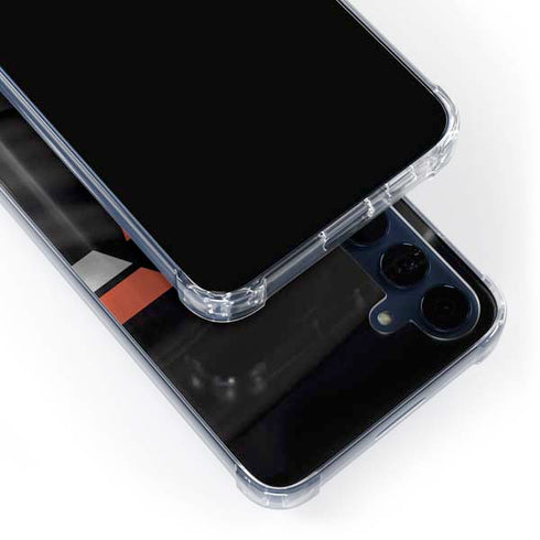 Oklahoma State University Jersey Galaxy A55 5G Clear Case