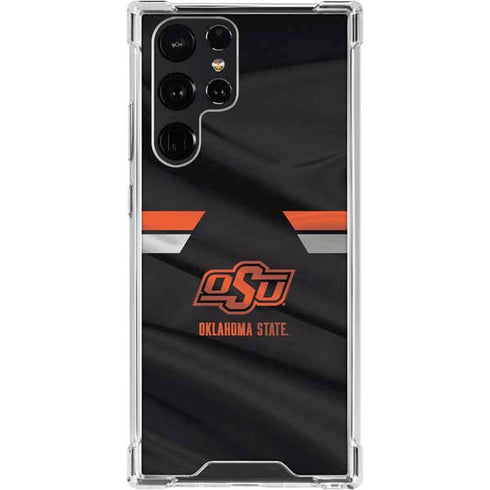 Oklahoma State University Jersey Galaxy S23 Ultra Clear Case