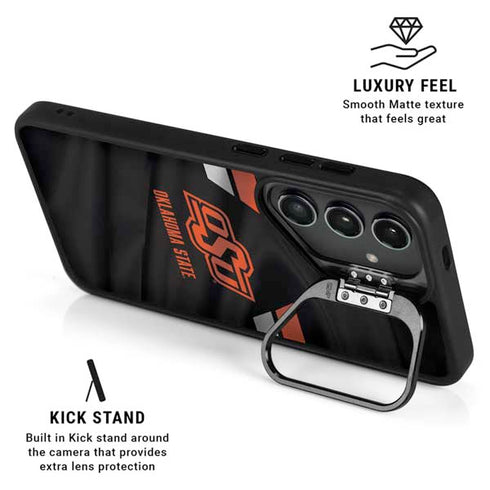 Oklahoma State University Jersey Galaxy S25 Kickstand Case