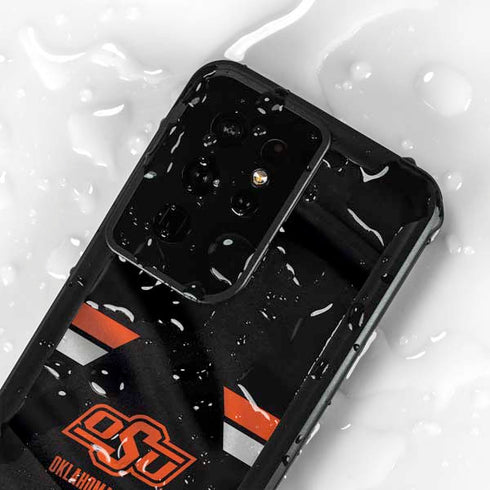 Oklahoma State University Jersey Galaxy S24 Ultra Waterproof Case