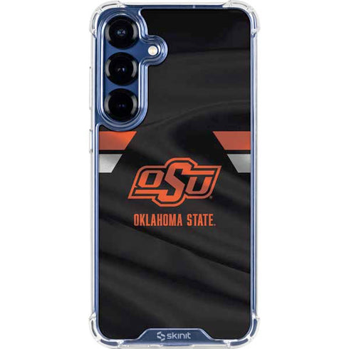 Oklahoma State University Jersey Galaxy S25 Clear Case