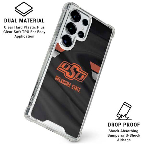 Oklahoma State University Jersey Galaxy S26 Ultra Clear Case