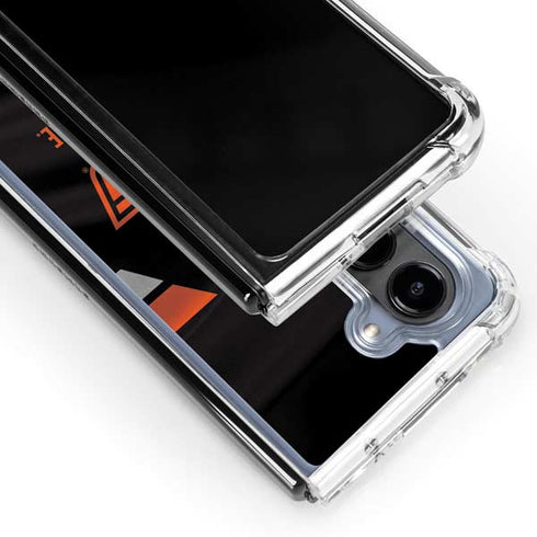 Oklahoma State University Jersey Galaxy Z Fold5 5G Clear Case