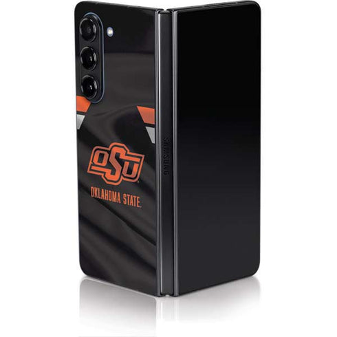 Oklahoma State University Jersey Galaxy Z Fold5 5G Skin