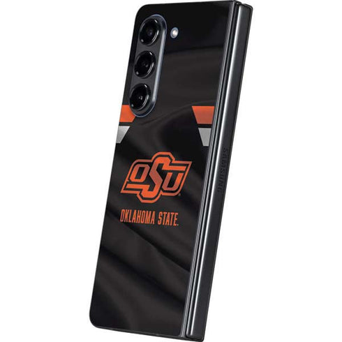 Oklahoma State University Jersey Galaxy Z Fold5 5G Skin