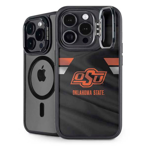 Oklahoma State University Jersey iPhone 14 Pro Kickstand Case