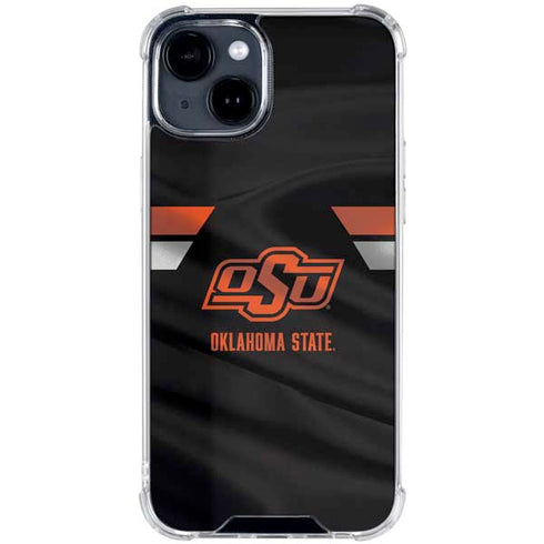 Oklahoma State University Jersey iPhone 15 Clear Case