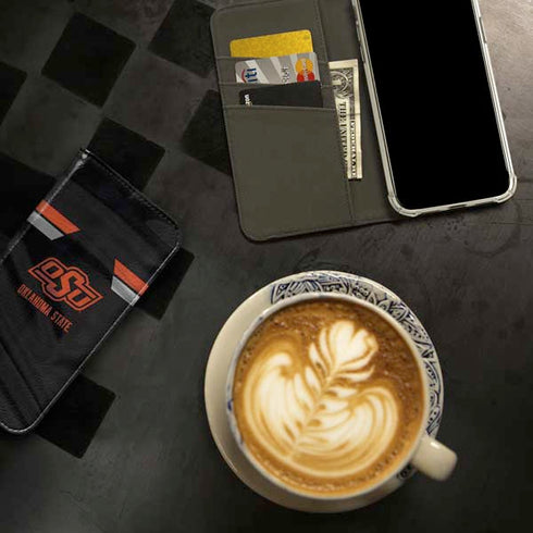 Oklahoma State University Jersey iPhone 15 Pro Max Folio Case