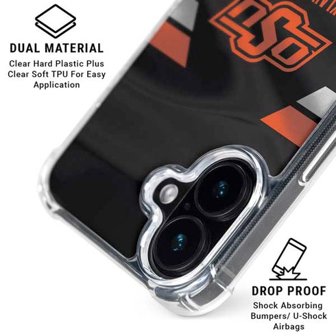 Oklahoma State University Jersey iPhone 16 MagSafe Case