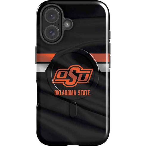 Oklahoma State University Jersey iPhone 16 Magsafe Impact Case