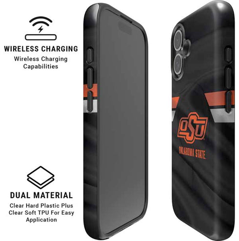 Oklahoma State University Jersey iPhone 16 Magsafe Impact Case