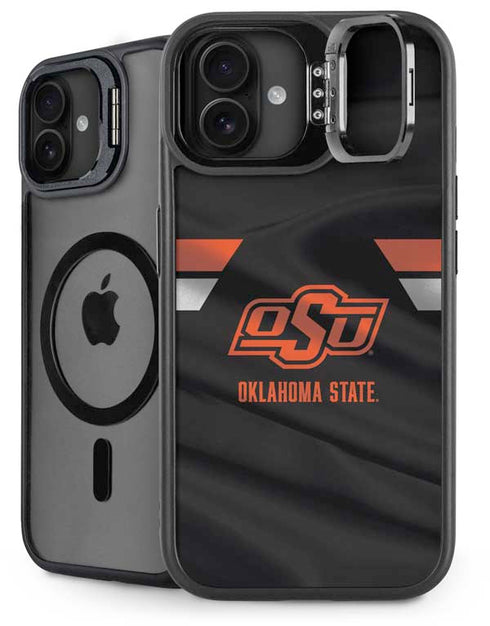 Oklahoma State University Jersey iPhone 16 Plus Kickstand Case