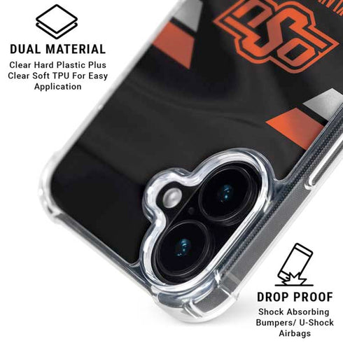 Oklahoma State University Jersey iPhone 16 Plus MagSafe Case