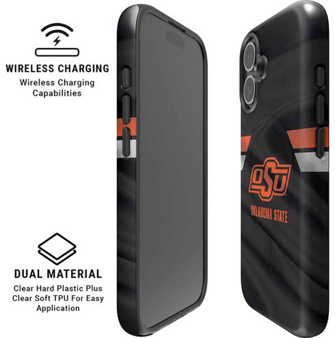Oklahoma State University Jersey iPhone 16 Plus Magsafe Impact Case