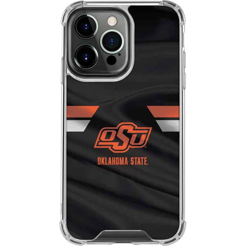 Oklahoma State University Jersey iPhone 16 Pro Clear Case
