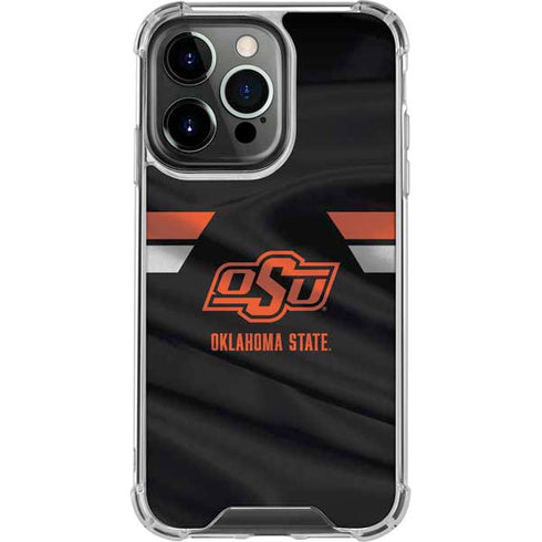 Oklahoma State University Jersey iPhone 16 Pro Max Clear Case