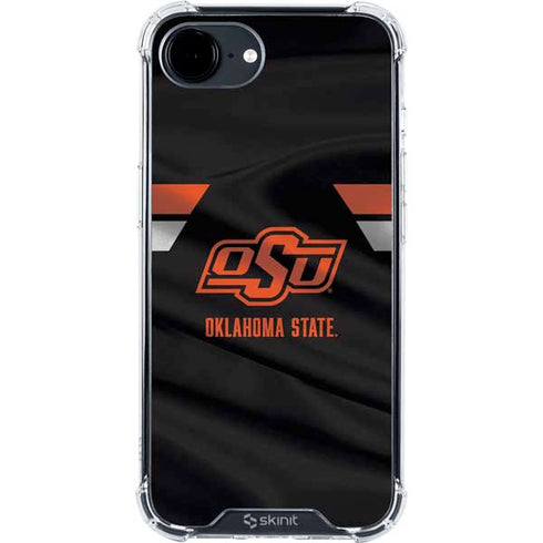 Oklahoma State University Jersey iPhone 16e Clear Case