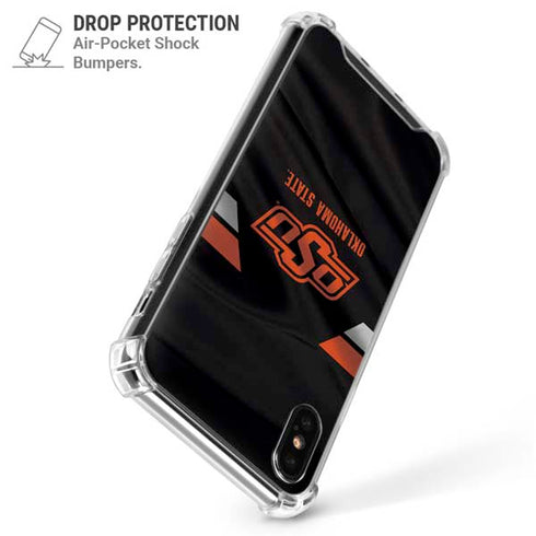 Oklahoma State University Jersey iPhone X/XS Clear Case