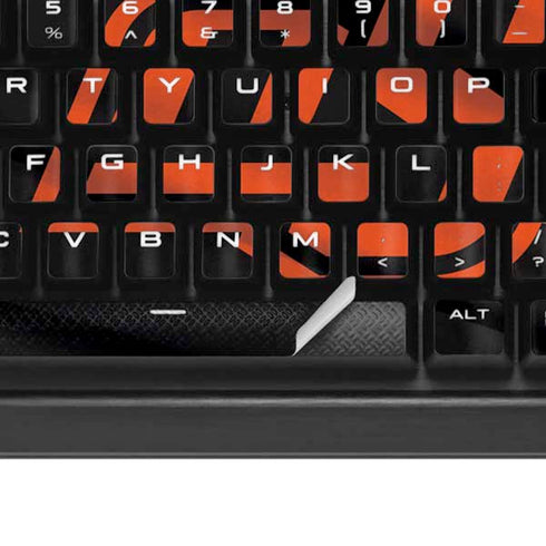 Oklahoma State University Jersey K95 RGB PLATINUM Mechanical Gaming Keyboard Skin