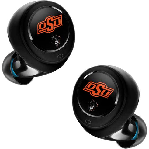 Oklahoma State University OSU on Black Amazon Echo Buds Skin