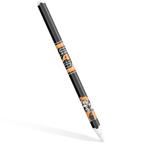 Oklahoma State University OSU on Black Apple Pencil (2nd Gen 2019) Skin