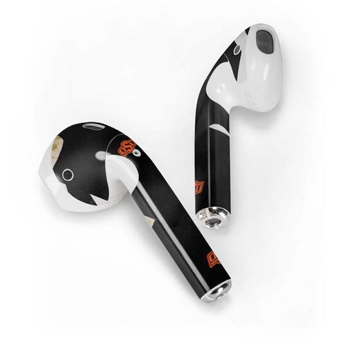 Oklahoma State University Black Jersey Apple AirPods 2 Skin