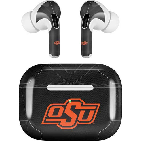 Oklahoma State University Black Jersey Apple AirPods Pro Skin