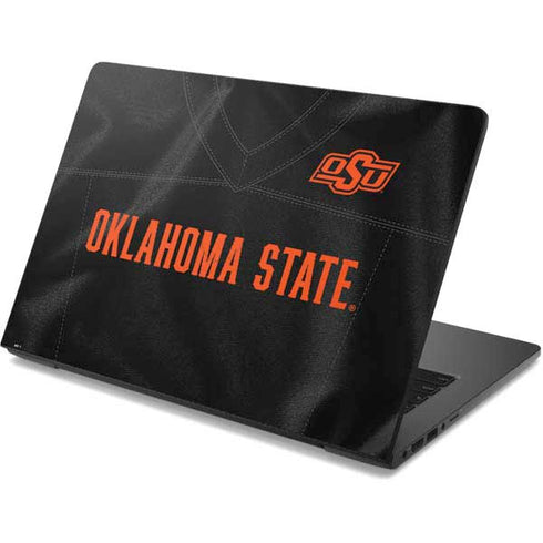 Oklahoma State University Black Jersey Dell Chromebook Skin