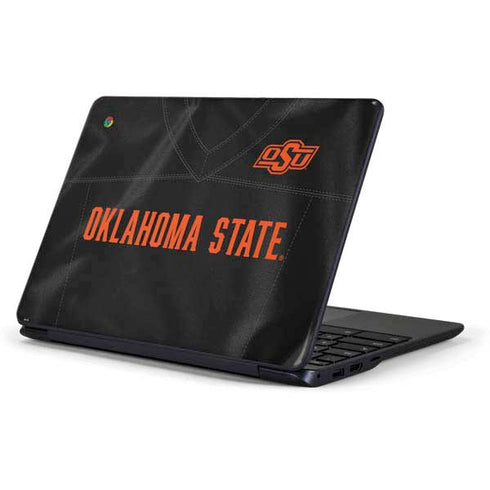 Oklahoma State University Black Jersey Samsung Chromebook Skin