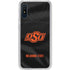 Oklahoma State University Black Jersey Galaxy A10e Clear Case