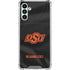 Oklahoma State University Black Jersey Galaxy A13 5G Clear Case