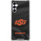 Oklahoma State University Black Jersey Galaxy A14 5G Clear Case