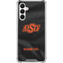 Oklahoma State University Black Jersey Galaxy A16 5G Clear Case