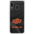 Oklahoma State University Black Jersey Galaxy A20 Clear Case