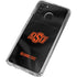 Oklahoma State University Black Jersey Galaxy A21 Clear Case