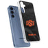 Oklahoma State University Black Jersey Galaxy A35 5G Clear Case
