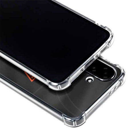Oklahoma State University Black Jersey Galaxy A36 5G Clear Case