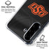 Oklahoma State University Black Jersey Galaxy A36 5G Clear Case
