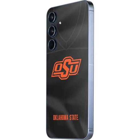 Oklahoma State University Black Jersey Galaxy A36 5G Skin