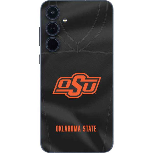 Oklahoma State University Black Jersey Galaxy A55 5G Skin