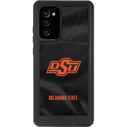 Oklahoma State University Black Jersey Galaxy Note20 5G Waterproof Case