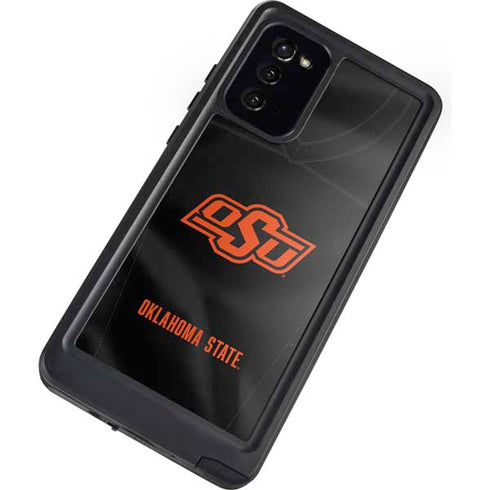 Oklahoma State University Black Jersey Galaxy Note20 5G Waterproof Case
