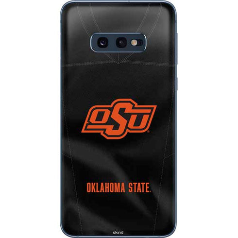 Oklahoma State University Black Jersey Galaxy S10e Skin