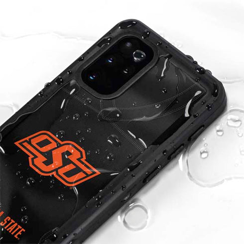 Oklahoma State University Black Jersey Galaxy S20 Plus Waterproof Case